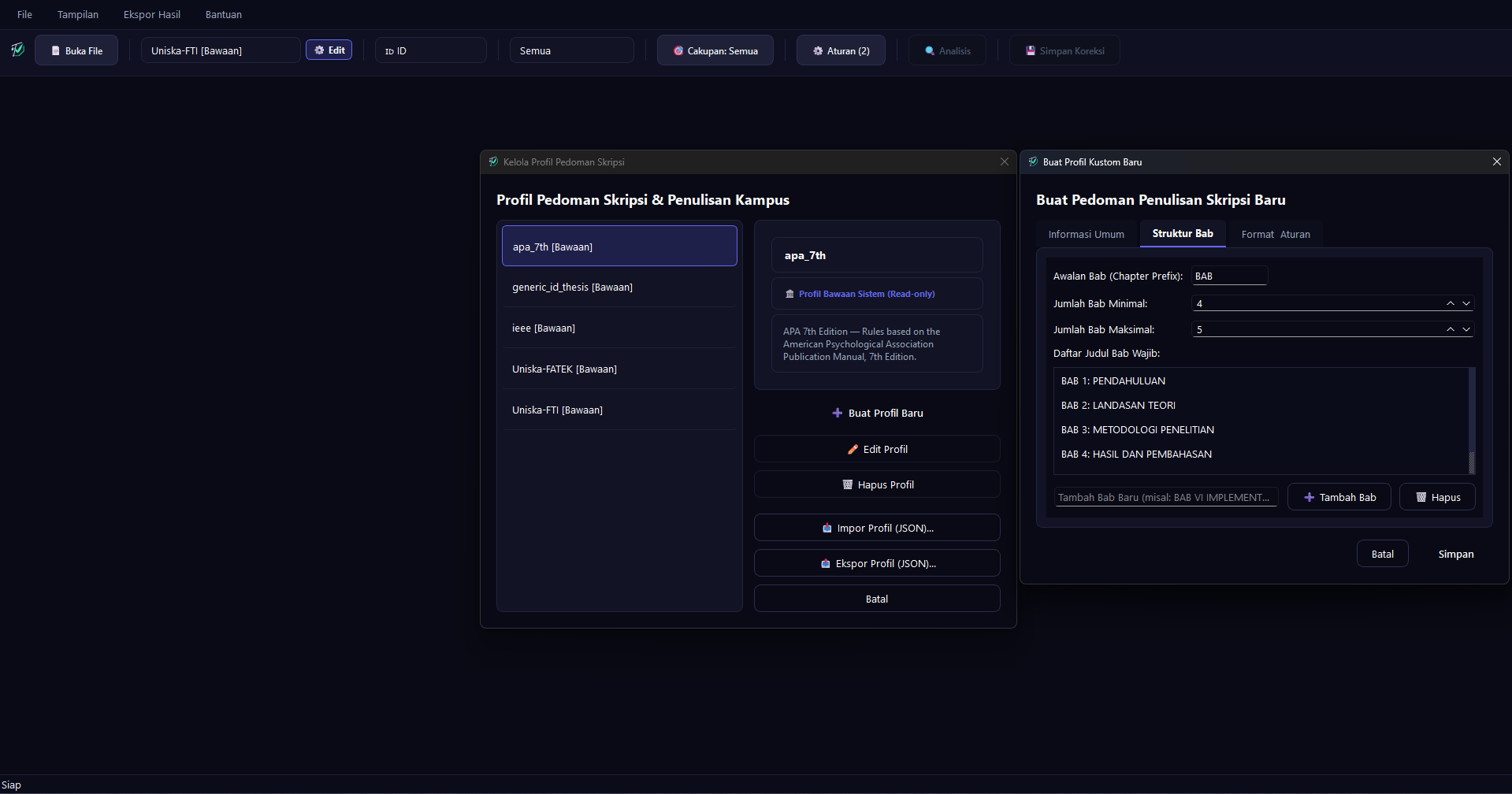 Multi-Campus Custom Profile Builder